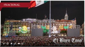 Más de 300 mil personas celebran el 216 aniversario de la Independencia en el Zócalo