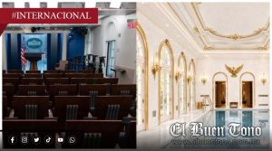 Trump plantea convertir la sala de prensa de la Casa Blanca en una alberca