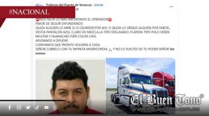Desaparece operador de tráiler en Las Vigas; localizan su unidad