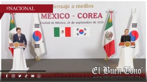 México y Corea del Sur estrechan cooperación con 17 acuerdos durante visita de Lee Jae-myung