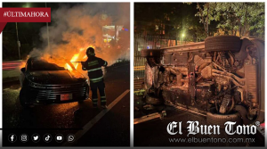 FUERTE ACCIDENTE EN LA MÉXICO-TOLUCA DEJA A DOS PERSONAS SIN VIDA