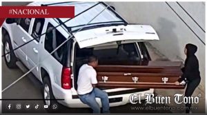 Abandonan ataúd con cadáver embalsamado cerca del aeropuerto de Uruapan