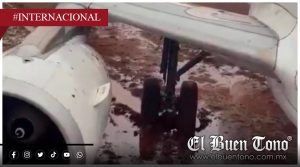 Airbus A320 derrapa y termina atrapado en el lodo tras aterrizaje en Brasil