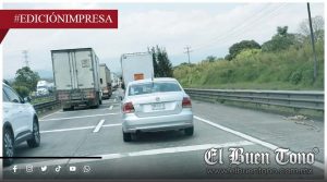 Terror en la autopista; piedrazos para asaltar