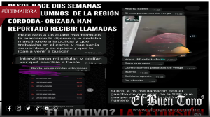 Denuncian extorsión telefónica contra estudiantes de la UV en Córdoba y Orizaba; acusan filtración de datos