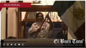 Rocío Nahle encabeza su segundo Grito de Independencia en Veracruz