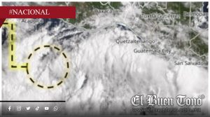Tormenta Rachel se forma frente a las costas de Guerrero