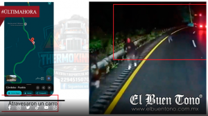 REPORTAN NUEVO INTENTO DE ASALTO CON VEHÍCULO ATRAVESADO EN LA AUTOPISTA PUEBLA-ORIZABA