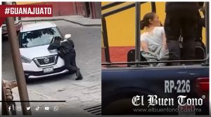 VIDEO|Detienen a conductora por @tropellar a una agente de Tránsito en Guanajuato