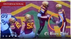 Celebraban la victoria y termina golpeando accidentalmente al quarterback