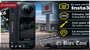 Pierde cámara Insta360 X6 en Córdoba y pide apoyo para recuperarla