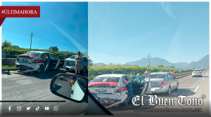 CARÁMBOLA ENTRE TRES VEHÍCULOS PROVOCA AFECTACIONES VIALES EN LA AUTOPISTA FORTÍN-ORIZABA