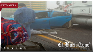 CARAMBOLA PROVOCA CIERRE DE LA AUTOPISTA PUEBLA-VERACRUZ, A LA ALTURA DE MALTRATA