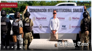 DETIENEN EN SINALOA A PRESUNTO OPERADOR FINANCIERO DE “LOS MAYOS”; LO RECLAMA ESTADOS UNIDOS