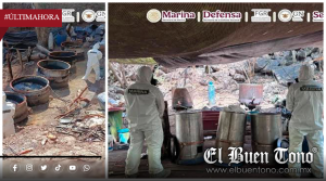 DESMANTELAN LABORATORIO CLANDESTINO EN NAYARIT; HALLAN UNIFORMES SIMILARES A LOS DE CORPORACIONES DE SEGURIDAD