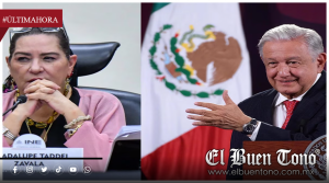SHEINBAUM NIEGA QUE AMLO HAYA AVALADO A GUADALUPE TADDEI AL FRENTE DEL INE