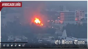 VIDEO|Explosión e incendio destruyen restaurante Villa Rica Exprés en Boca del Río