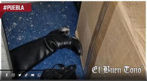 Hallan a mujer ¡nconsciente y $emide$nuda en bodega de cine en Puebla