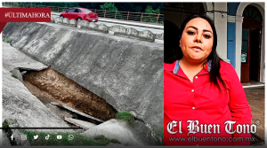 EL HUNDIMIENTO AVANZA HACIA EL PUNTO EXACTO QUE VANIA LÓPEZ FIRMÓ: LA “IGNORANCIA” Y LA REGIDORA SON ATREVIDAS