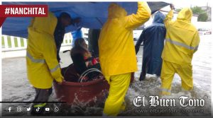 VIDEO|Nanchital mantiene evacuaciones preventivas por lluvias y fuertes vientos; reportan 28 incidentes