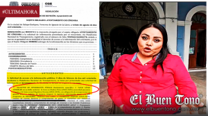 VANIA LÓPEZ GONZÁLEZ Y El AYUNTAMIENTO NO ACREDITAN CUMPLIMIENTO; CONTRALORÍA LOS REQUIERE POR OPACIDAD