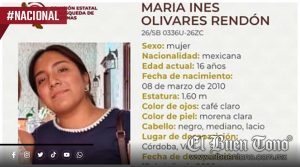 Localizan con vida en Guanajuato a adolescente desaparecida en Córdoba
