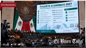 GOBIERNO PREVÉ DESTINAR $1.6 BILLONES A LA DEUDA EN 2027, MÁS QUE A SALUD