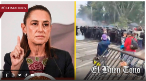 SHEINBAUM RECHAZA REPRESIÓN EN JALISCO Y EXIGE A LEMUS IDENTIFICAR A LOS DETENIDOS POR PROTESTA DEL AGUA