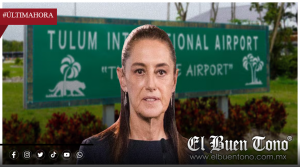 Sheinbaum niega crisis turística en Tulum pese a caída de pasajeros y salida de aerolíneas