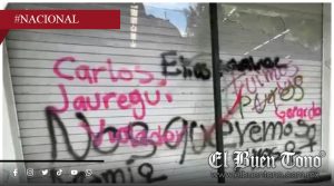 Segunda megamarcha en Guadalajara: lanzan explosivos y dañan Palacio de Gobierno