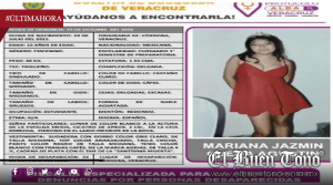 ACTIVAN PROTOCOLO ALBA POR DESAPARICIÓN DE MARIANA JAZMÍN OJEDA AGUSTÍN EN CÓRDOBA
