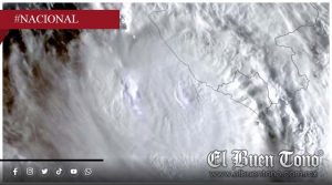 NOAA muestra la fuerza del huracán Simon frente a México; emiten alerta roja en Jalisco y Nayarit