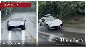 Tope sin señalización provoca saltos de autos durante la Carrera Panamericana en Tlapacoyan