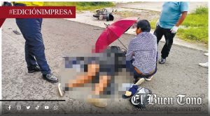 Fotógrafo quebrado; impacta camioneta a motociclista