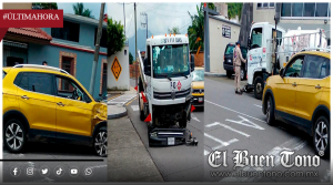 CHOQUE ENTRE PIPA Y VEHÍCULO PARTICULAR PROVOCA AFECTACIONES VIALES EN ORIZABA